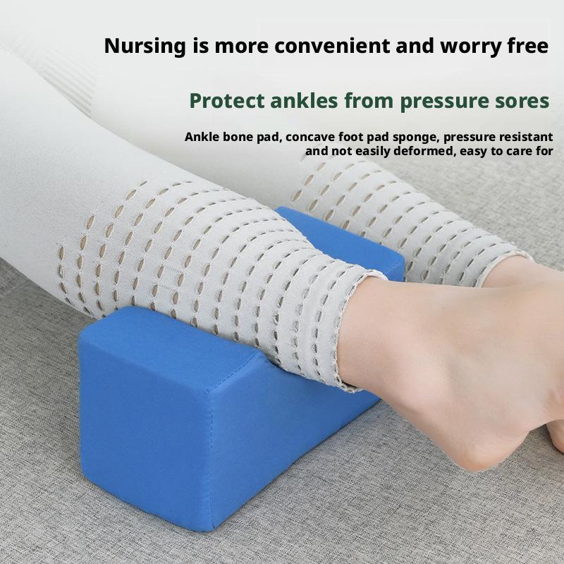 2pcs Ankle Pillow, Foot Raise Ankle Pillow Mat Anti Bedsore Cushion Cotton, Bedridden Patient Disabled Leg Rest Elevating Pads, Avoid Pressure Sores - Image 3